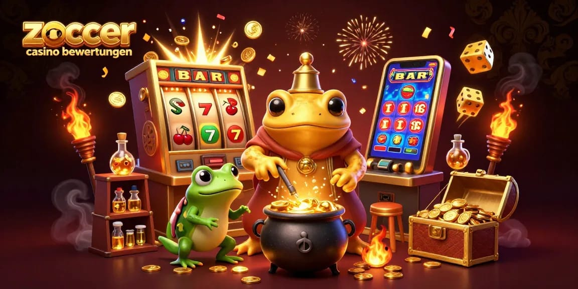 Experience the excitement of zoccer casino bewertungen with golden illustrations and dynamic game elements.