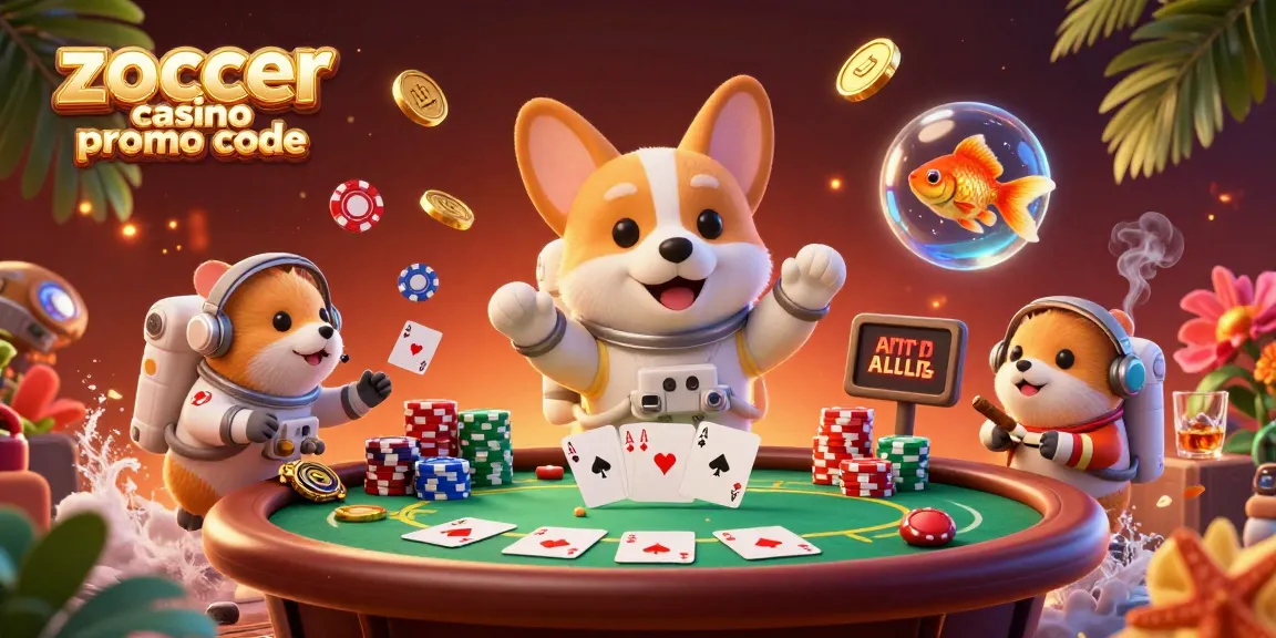 Engage with the zoccer casino promo code and win big at this space-themed casino with colorful poker elements.
