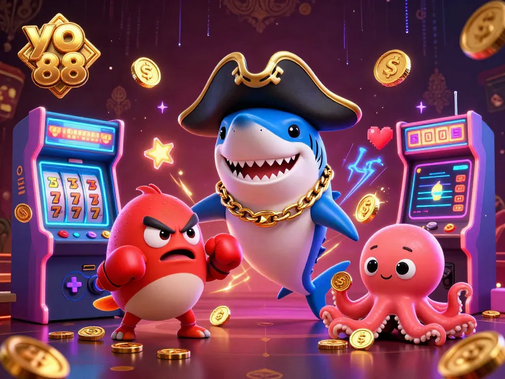 Experience thrilling gameplay with yo 88’s colorful characters, vibrant casino elements, and jackpot excitement.